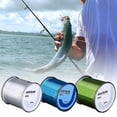 thumbnail image 2 of Herramienta para aparejos de pesca con cuerda para exteriores súper fuerte de nailon azul de 500m, 2 of 5