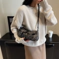 thumbnail image 4 of Bolso de moto bonito y moderno para mujer, bolso de hombro tipo nicho debajo del brazo, bolso pequeño para mujer, 4 of 6