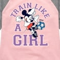 thumbnail image 3 of Disney - Train Like A Girl - Toddler & Youth Girls Raglan Graphic T-Shirt, 3 of 5