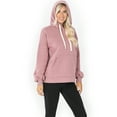 thumbnail image 4 of Simply Fashion Hoodie Kangaroo Pocket SweatShirts,L.ROSE,X-LARGE, 4 of 4