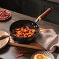 thumbnail image 5 of Creatine Japanese Cooking Japanese Hand Non Stick Pan With Lid Without Coating And For Cooker Stir Fry Pans (Glass Lid 11in/28cm), 5 of 5