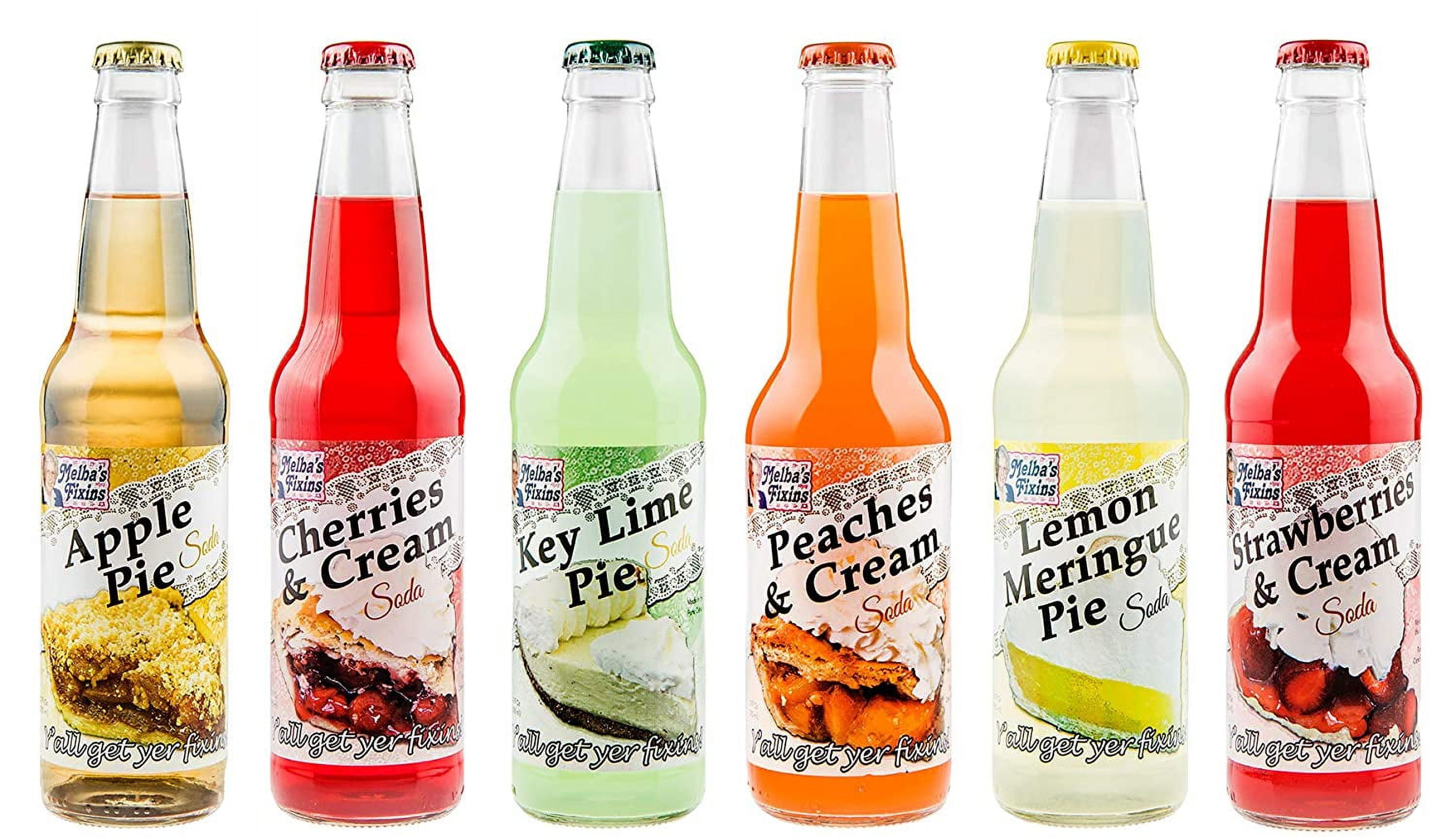 Melba's Fixins Pie Soda Variety 6-Pack