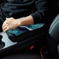 thumbnail image 6 of Whale Soft Comfortable Furry Printed Car Armrest Cover Mat 12.5x8.2 Inch, 6 of 6