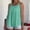 A1 Mint Green, variant on Halter Top Built in Bra for Women Ribbed Camis Camisole Tops Cute Push Up Top Sleeveless Tops Spaghetti Strap Pleated Long Flowy Tank Tops Undershirts Basic Tee Crop Tops Work Shirt Green