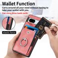 thumbnail image 2 of Jiahe Cover for Google Pixel 8 Pro, Wallet Case with Built-in 360°Rotation Ring Stand,Anti-Drop Shockproof Credit Card Slots Lens Protector Cover,Support Magnetic Car Mount,, pink, 2 of 8