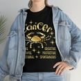 thumbnail image 6 of Cancer Zodiac Heavy Cotton Tee, 6 of 7