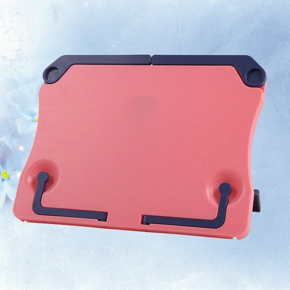 GOOHOCHY 1Pc Protable Music Sheet Tripod Stand Foldable Telescopic Music Stand Holder for Guitar Violin Saxophone(Red)