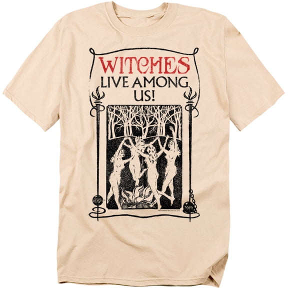 Fantastic Beasts T-Shirt Witches Live Among Us Unisex Graphic Tee For Men & Women