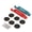 Black, variant on M Buder Bicycle Tire Repair Kit 11-Piece Glueless Patch Tool Set with Levers, File, and Case for Mountain Road Bikes, BMX, Cruiser, Commuter Bicycles, Quick Fix Puncture Solution, Black