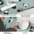 thumbnail image 3 of Black Corgi Kitchen Rug Mat,Kitchen Runner Rugs Non Skid Washable,Decorative Kitchen Floor Mats for Kitchen,Sink,Laundry,17"X47", 3 of 5