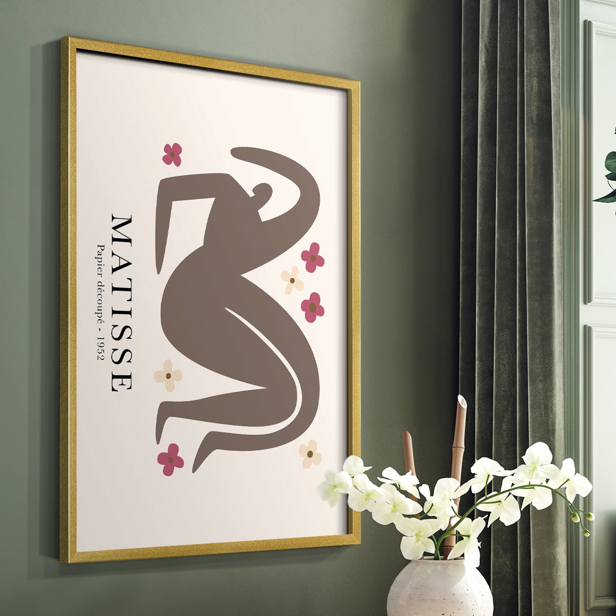 Matisse CCXLIV in Solid Wood 16 x 20 Framed Print