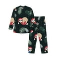 thumbnail image 2 of Bingfone Men'S Pajama Set 2 Piece Loungewear Pjs, Long Sleeve With Pajama Pants-Baby Sloths, 2 of 9
