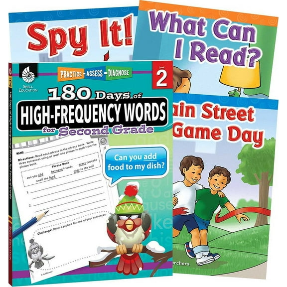 Learn-At-Home: Learn-At-Home: High-Frequency Words Bundle Grade 2: 4-Book Set (Other)