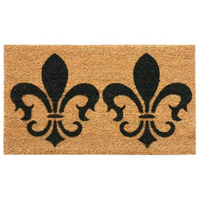 Rubber-Cal 10-102-026 The Clovis Legend - French Provincial Doormats
