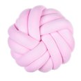 thumbnail image 2 of YAOMOBB Handmade Throw Pillows Breathable Knot Pillow Ball Round Handmade Throw Pillows with Braided Design, 2 of 7