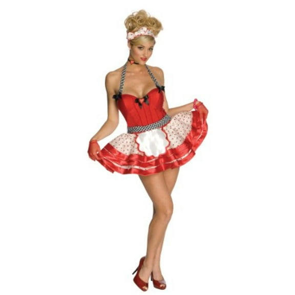 Secret Wishes Womens Sweetheart Halloween Party Costume Set