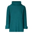 thumbnail image 5 of IROINNID Reduced Womens Sweater Turtleneck Pullover Sweater Solid Color Leisure Mid-Length Long Sleeve Autumn and Winter High Collar Sweater Tops, 5 of 6