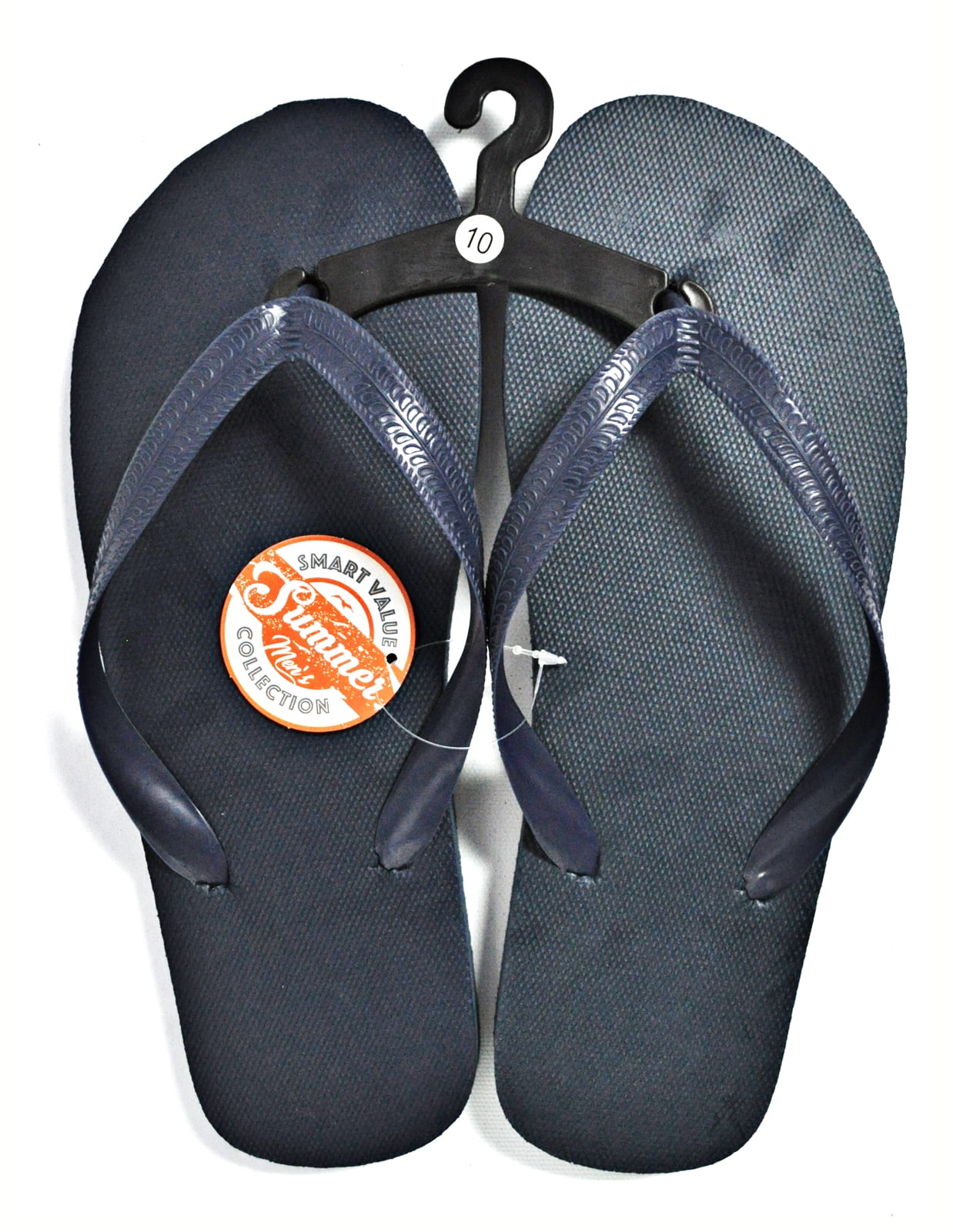 mens flip flops size 10