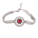 thumbnail image 1 of Pulsera de tobillera Unbranded COG rojo chino Joyería de diamantes, 1 of 3