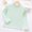 Green, variant on Kids' Soft Breathable Semi High Neck Long Sleeve Pullover Top - Comfortable Casual Solid Color Shirt for Boys & Girls