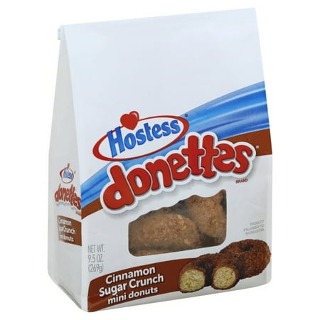Hostess donuts innit Hostess Brands Hostess Donettes Donuts, 9.5 oz - Walmart.com