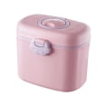 thumbnail image 2 of Contenedor portátil, Soporte para refrigerios de frutas, Ligero para viajes al aire libre, Presión Talla L Rosa Zulema dispensador de fórmula, 2 of 8