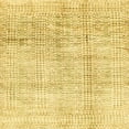 thumbnail image 1 of Ahgly Company Indoor Square Abstract Chrome Gold Yellow Abstract Area Rugs, 7' Square, 1 of 6