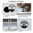 Universal Replacement Dual Flush Push Button For Toilet Cistern