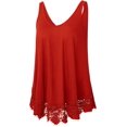 thumbnail image 2 of HSHDLDF Plus Size Swing Lace Flowy Tank Top for Women, 2 of 6