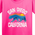 thumbnail image 4 of Inktastic San Diego California Bear Sunset Youth T-Shirt, 4 of 5