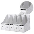 thumbnail image 5 of 5pcs Desktop Storage Rack Simple File Holder Organizer for Documents, Books, Magazines – Tidy Office Study Space with Easy to Use Design, 5 of 5