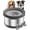 8L, variant on 10L Dog Water Bowl No Spill 2.6 Gallon Super Large Capacity Stainless Steel No Splash Dog Bowls 338oz Slow Drinking Feeder with Non-Slip Base Pet Water Dispenser for Dogs