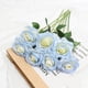 thumbnail image 4 of Ramo de rosas artificiales vibrantes de 5 piezas con flores de seda duraderas para una decoración del hogar duradera, 4 of 7