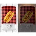 thumbnail image 2 of Caroline's Treasures BB7045CNL Hot Dog Face Ceramic Night Light, 6x4x3", multicolor, 2 of 2