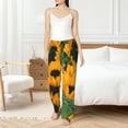 thumbnail image 4 of Sikiie Sunflowers 7 Women’s Ultra-Soft Comfy Lounge Pants Sleepwear Comfy Lounge Pants Drawstring Sleep Bottoms with PocketsXX-Large, 4 of 6