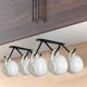 thumbnail image 2 of Mug Hook Under Cabinet Coffee Mug Organizer Iron Kitchen Mugs Hanging Rack, 2 of 4
