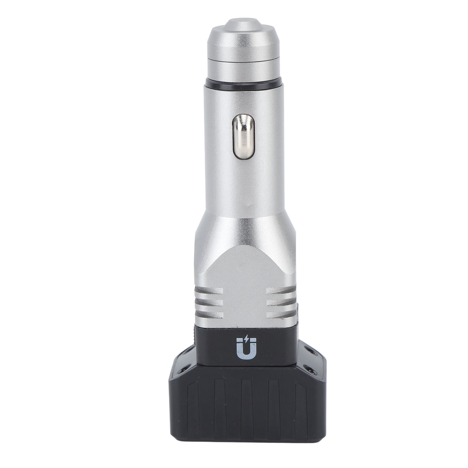 Rechargeable Car Flashlight - Dual Light Source Spotlight & Floodlight, USB-C, 800mAh, With Window Breaker For Emergencies - View #5