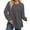 3753-Gray, variant on Plus Size Shirts 4X Long Sleeve Knit Womens Tops Fall Crew Neck Red Sweatshirts Fashion Tee Loose Fit Tunics Winter Blouses Casual Slit Hem Pullovers 4XL 24W 26W