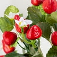 thumbnail image 2 of Silk Strawberry and Bloom Plant Bush - for Spring and Summer - Factory Direct Craft, 2 of 5