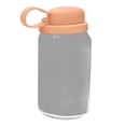 thumbnail image 2 of CZSCPDAW Reusable Silicone Can Lid with Straw and Spill-Resistant Seal for Standard Beverage Cans, Peach, 2 of 4