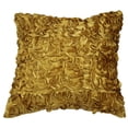 thumbnail image 1 of Silky Taffeta Abstract 3D Design 17" X 17" Decorative Throw Pillow, 1 of 3