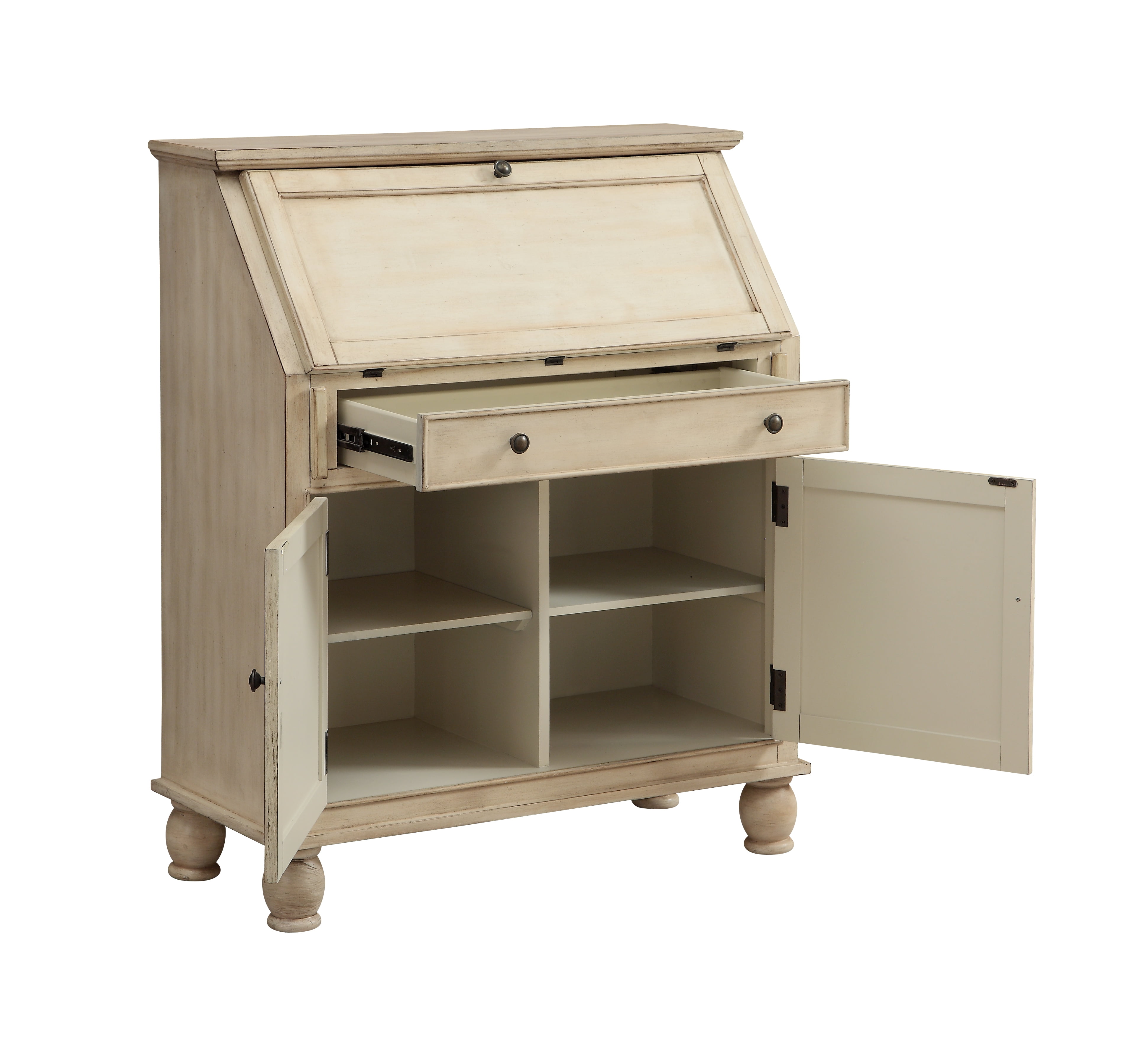 Coast To Coast 22599 Two Door One Drawer Drop Lid Cabinet W Power