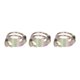 thumbnail image 2 of 10Pcs Wire Hose Clamp Iron Material Corrosion Resistance Prevent Extrusion Industrial Appliances1-33, 2 of 5