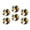 C0539, variant on Glass Refrigerator Magnet 6Pcs Magnetic Fridge Sticker,Decor for Kitchen,Whiteboard,Cabinet,Zodiac Sign Of Aries