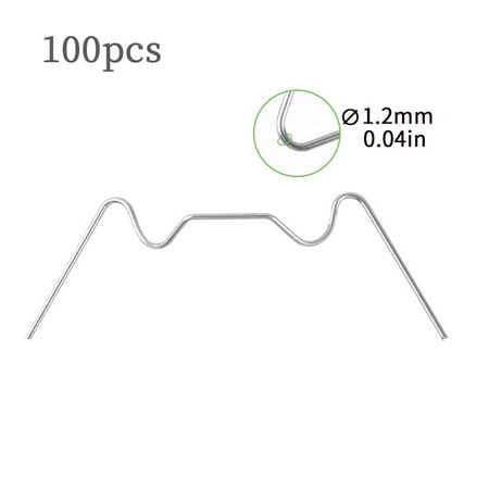 

Gerich 100 Pcs Greenhouse Glazing Clip Wire W Type Green House Wire Clips Replacement Clips