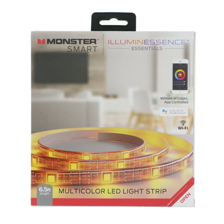 Monster Smart Google Assistant Multicolor LED Light Strip