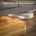 thumbnail image 3 of Adjustable Cordless Electric Spin Mop with self-propelled water sprayer/8000mAh Battery/LED Headlight,self-propelled design with 6 Washable mop Pads for Hardwood, Tile Floors, Quiet Cleaning/Waxing, 3 of 8