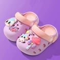 thumbnail image 6 of JAJAHO Kids Toddlers Cartoon Clogs Garden Shoes Boys Girls Summer Slip On Shower Beach Pool Sandals Versatile Shoes, 6 of 9