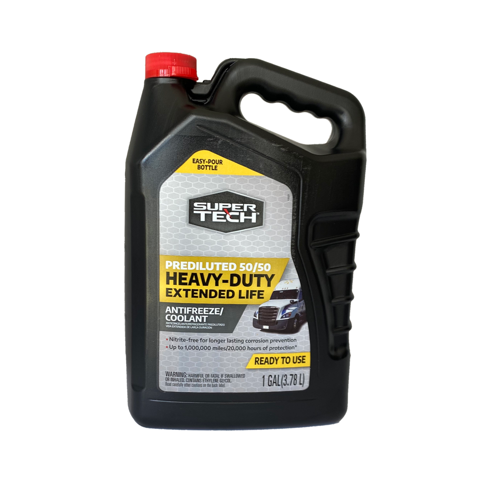 Super Tech Prediluted 50/50 HeavyDuty Extended Life Antifreeze/Coolant
