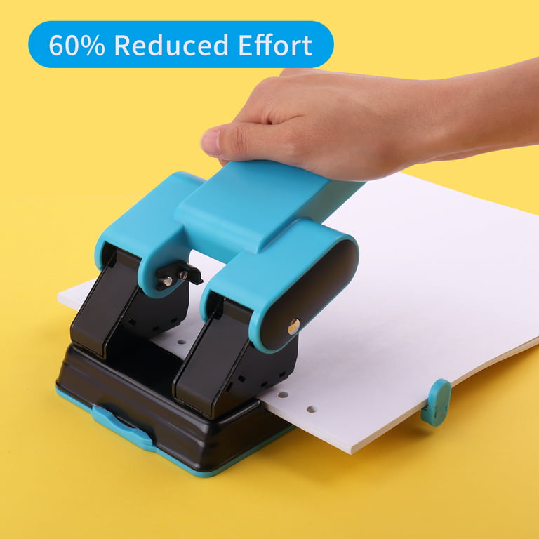 Cheap KW-trio 6-Hole Paper Punch Handheld Metal Hole Puncher 5 Sheet  Capacity 6mm for A4 A5 B5 Notebook Scrapbook Diary Planner